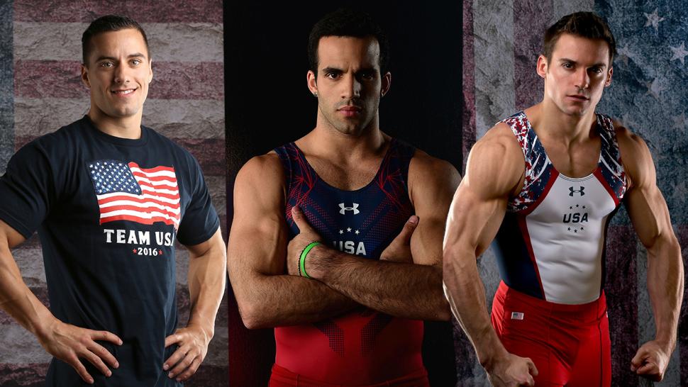 16 Rio Olympics The U S Men Gymnasts Ranked By Ab Appeal Entertainment Tonight
