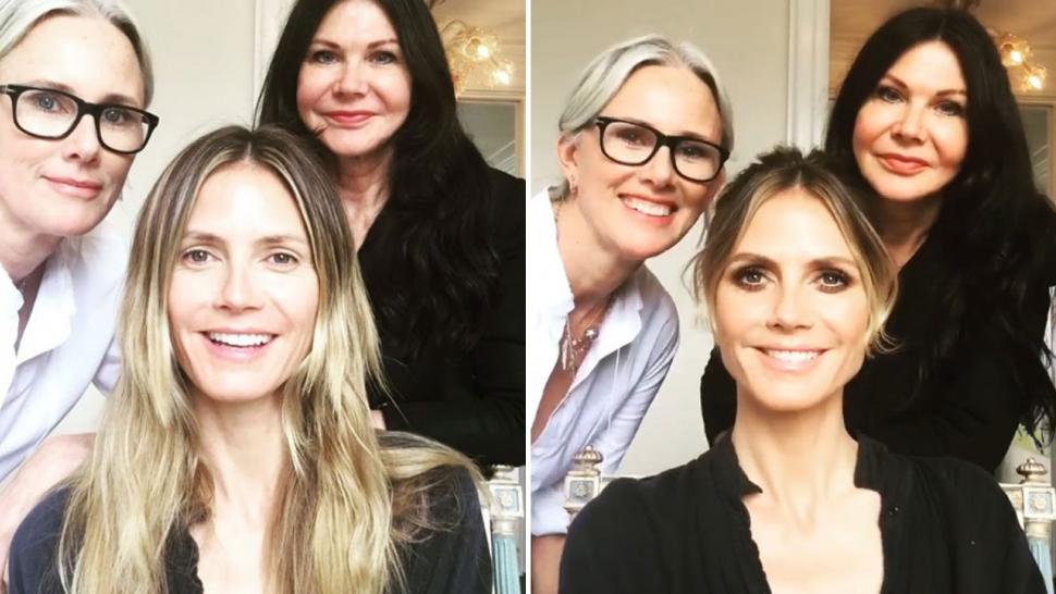 heidi klum without makeup