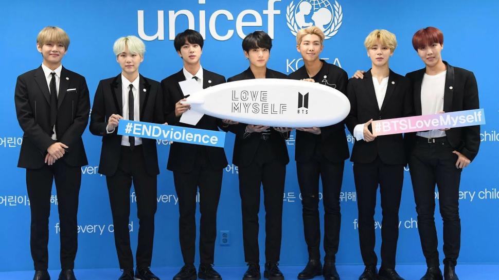 Bts Partners With Unicef On Love Myself Anti Violence Campaign Entertainment Tonight