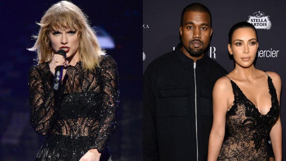 taylor swift y kim kardashian historia