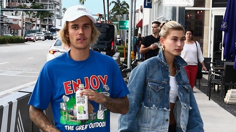 Justin Bieber And Hailey Baldwin Leave Miami Together After