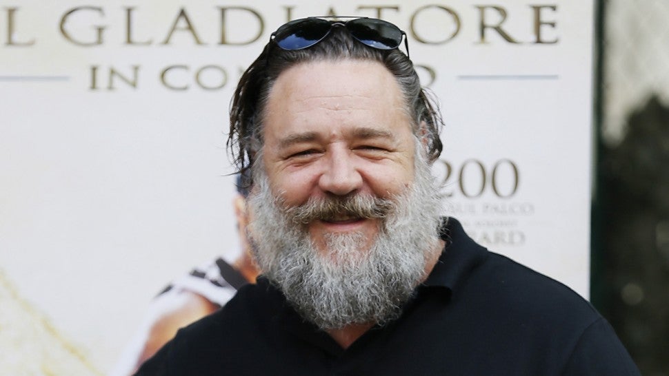 Is 55 Years Old Russell Crowe On The Gas   Russell Crowe Gettyimages 967627578 