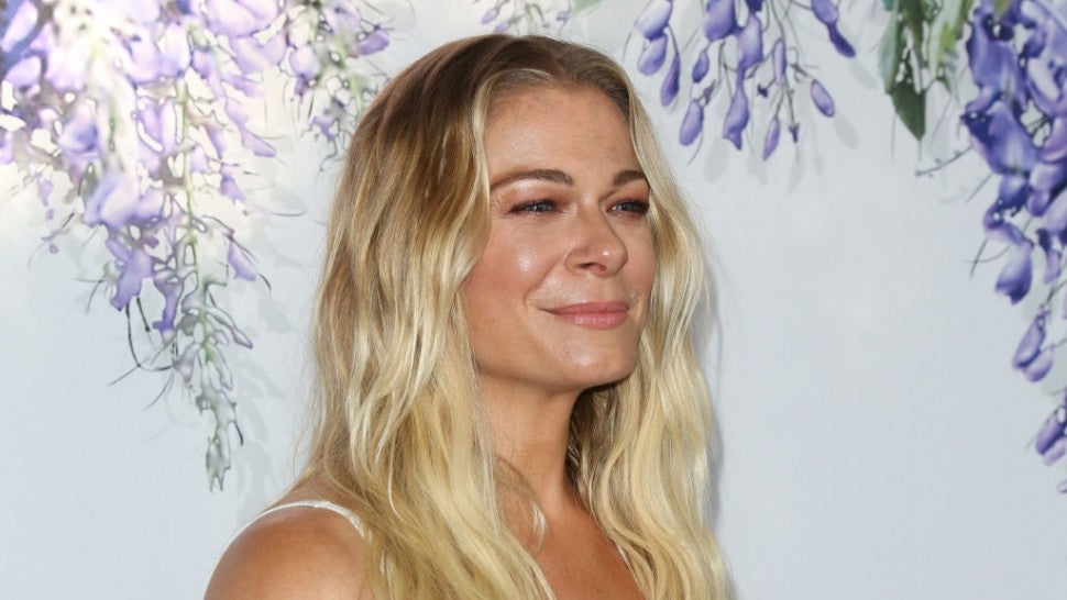 LeAnn Rimes Bids Farewell to 35 in Silver Bikini at Lake 