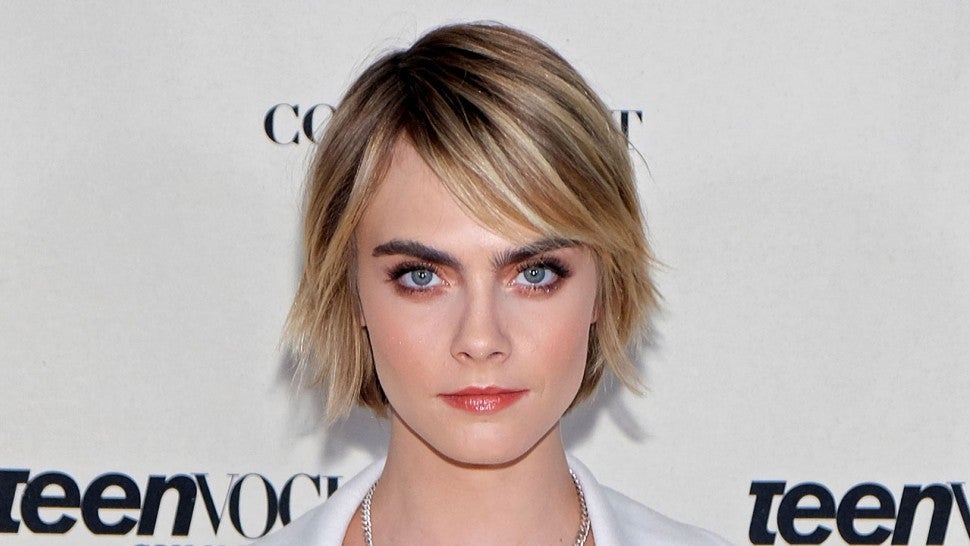 Cara Delevingne face