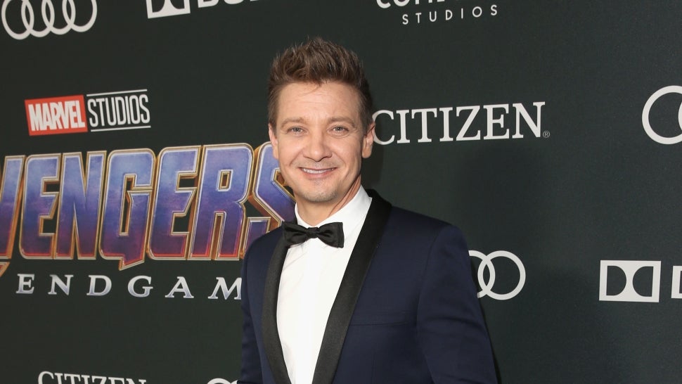 Jeremy Renner at endgame premiere