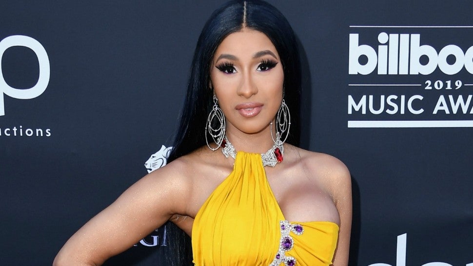 Cardi B Shows Off Her Toned Abs In Sexy Yellow Two Piece At 2019 Billboard Music Awards 9206