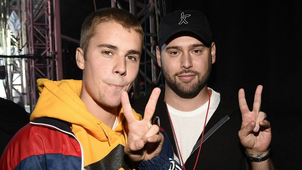 Justin Bieber Shoves Scooter Braun's Face Into Plate of ...