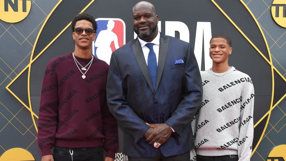 Shaquille O'Neal Says He Talks to His Sons 'All the Time' About How to