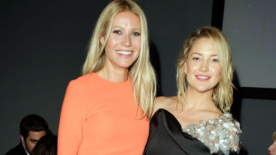 Kate Hudson Tells Gwyneth About Her A-List Kiss That Involved 'Snot All Over' | Tonight