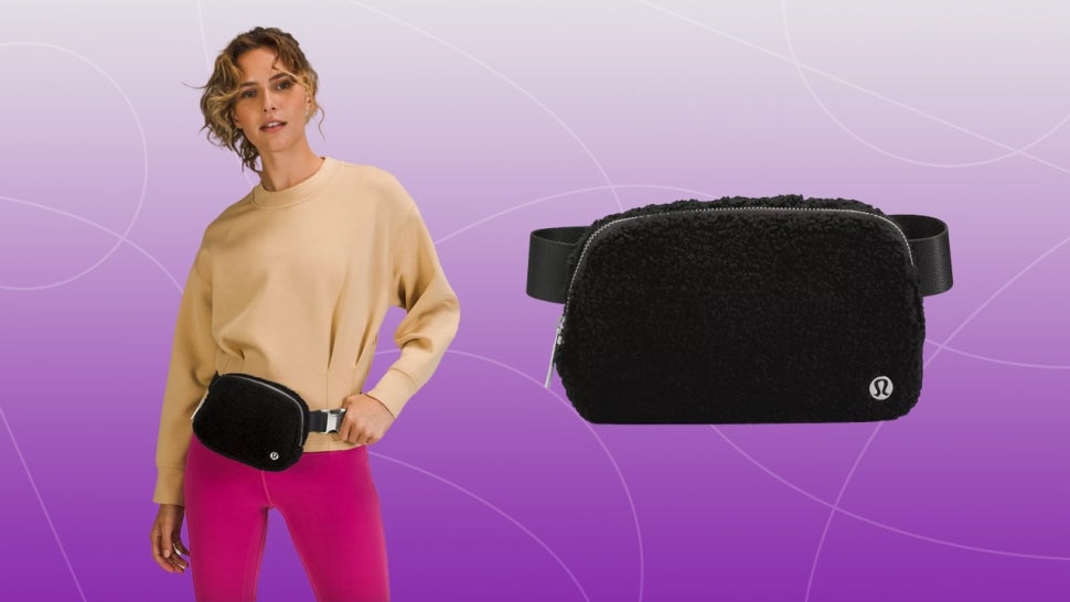 purple lululemon fanny pack