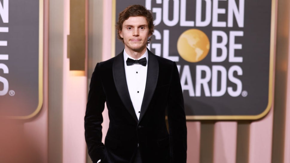 Evan Peters Says Dahmer Was Difficult To Make During Golden Globes   GettyImages 1455613959 