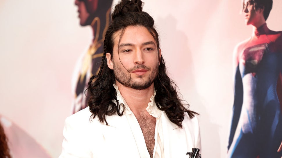 Ezra Miller Makes First Public Appearance In Nearly 2 Years At The Flash Photo Call 1344