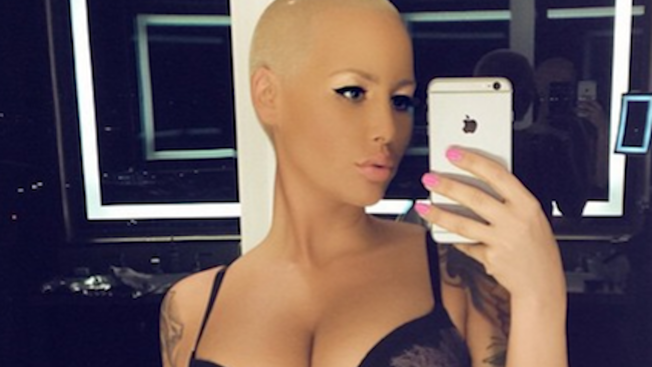 Amber Rose's Most Revealing Selfies