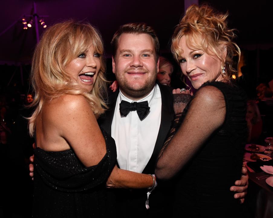 Goldie Hawn, James Corden and Melanie Griffith | Entertainment Tonight