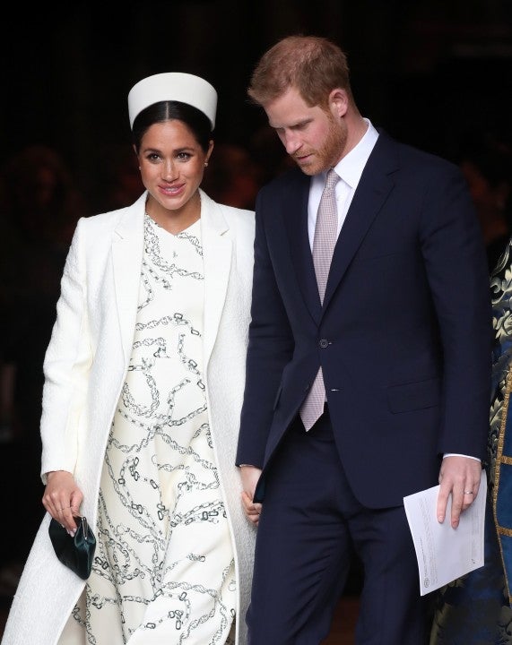 Meghan markle outlet pregnant white dress