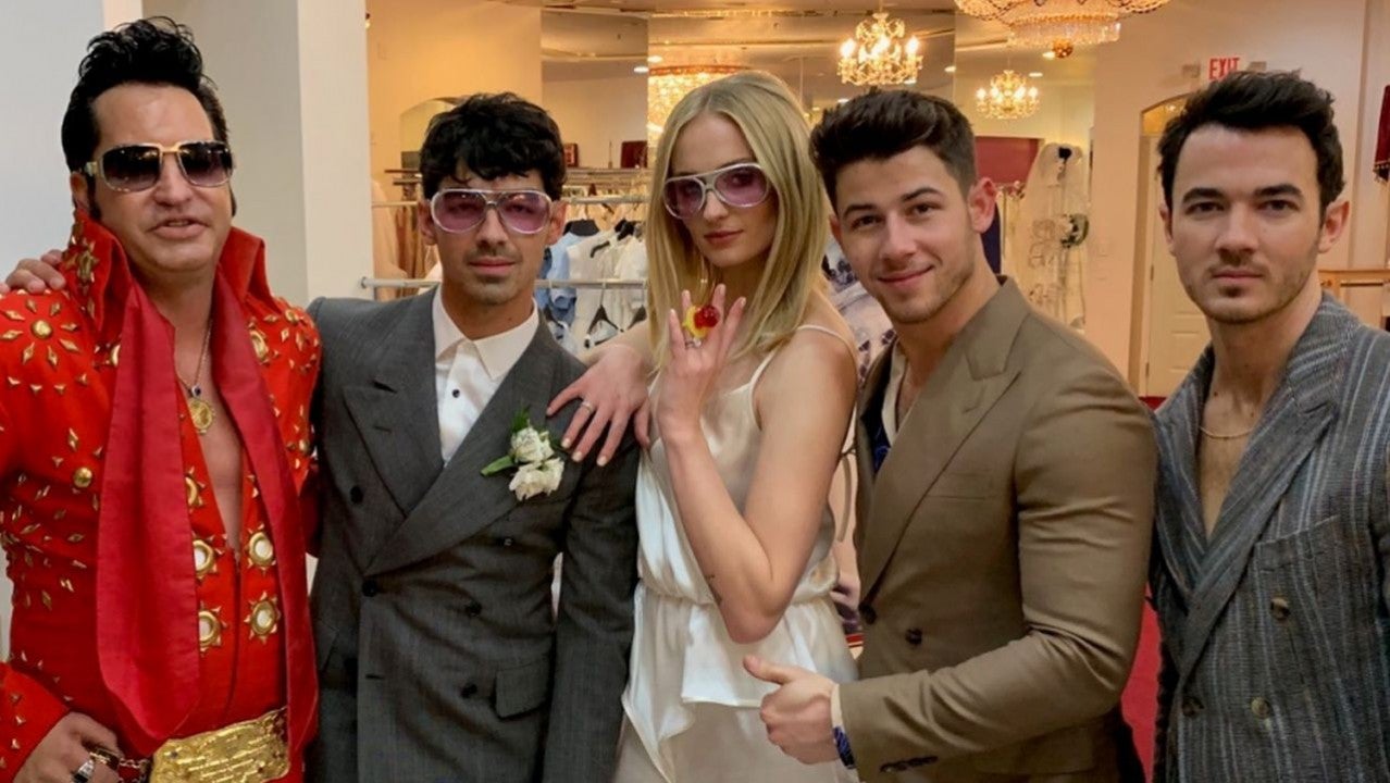 Jonas Brothers Reunite for Photo at Nick Jonas's Wedding