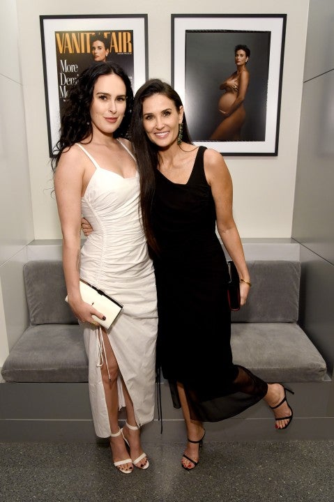 Rumer Willis and Demi Moore