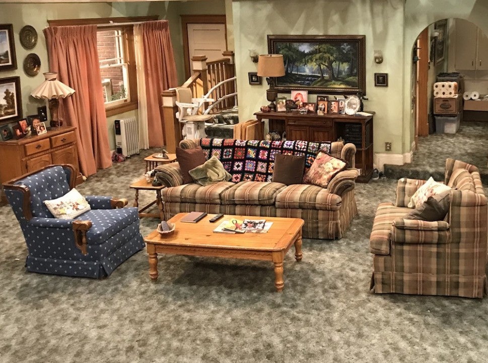 roseanne show living room