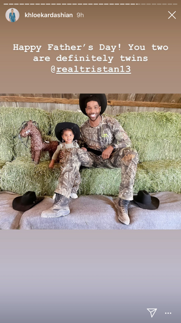 On Father's Day, celebrity dads twinning with their children