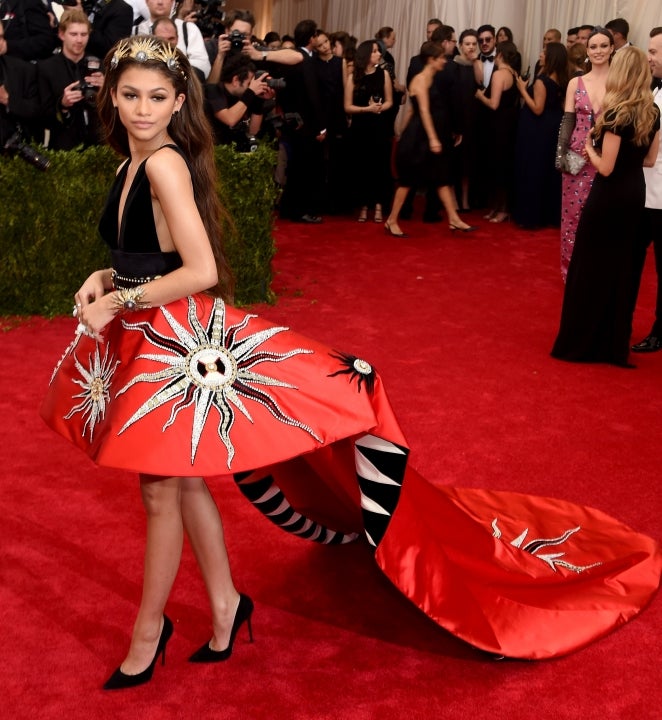 Zendaya best hotsell red carpet dresses