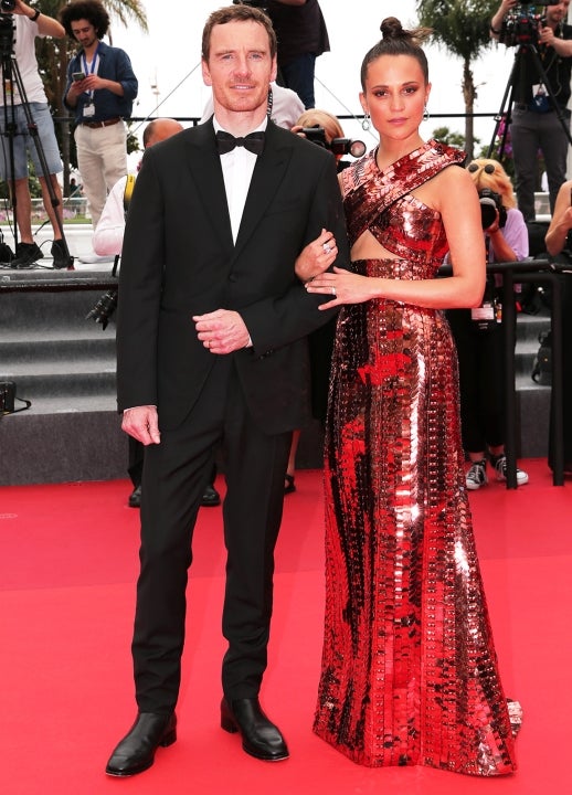 Michael Fassbender and Alicia Vikander attend screening at Cannes Film  Festival