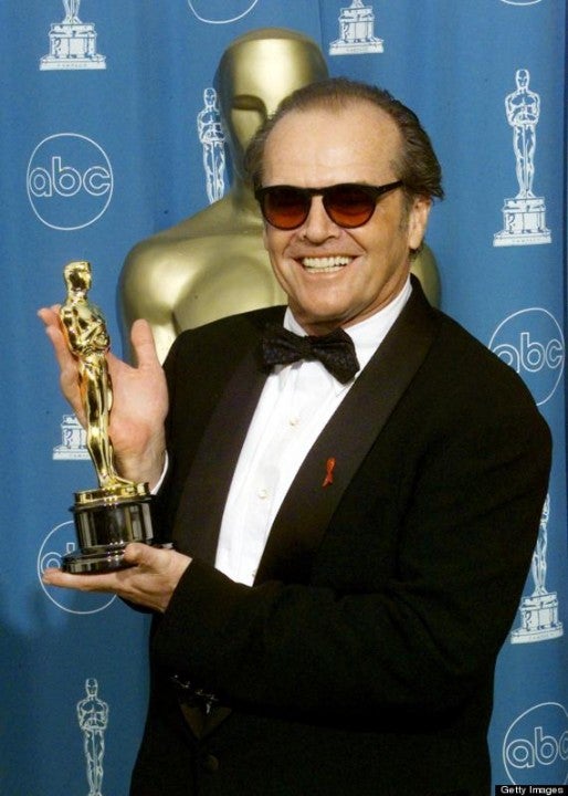 Jack Nicholson's sunglasses on stage 2007 Oscars | Styleforum