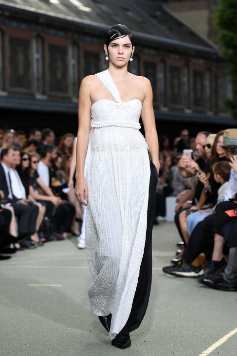 Kendall Jenner Walks the Givenchy Fall 2014 Fashion Show