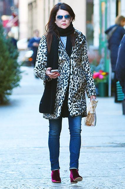 Black and white leopard hotsell print coat