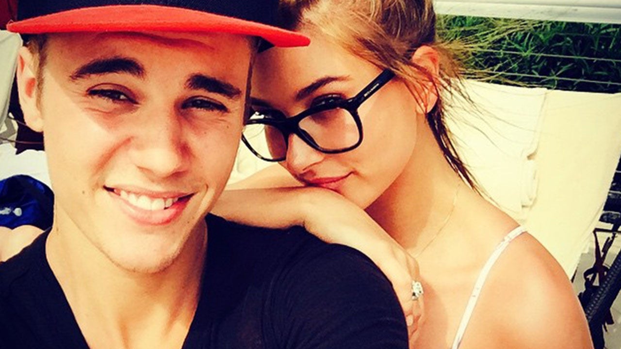 Justin Bieber Cuddles Up To Hailey Baldwin Calls Her The One And Only