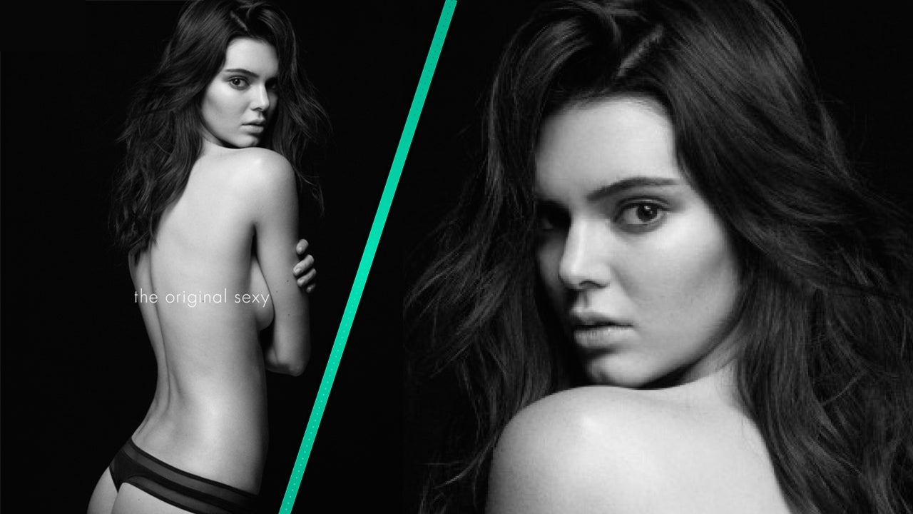 Kendall Jenner Strips Down for Sexy New Calvin Klein Photo Shoot