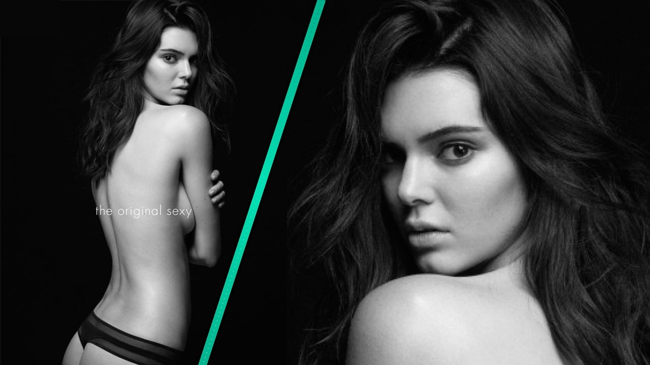 Kendall Jenner Strips Down To Thong For New Calvin Klein Campaign Entertainment Tonight