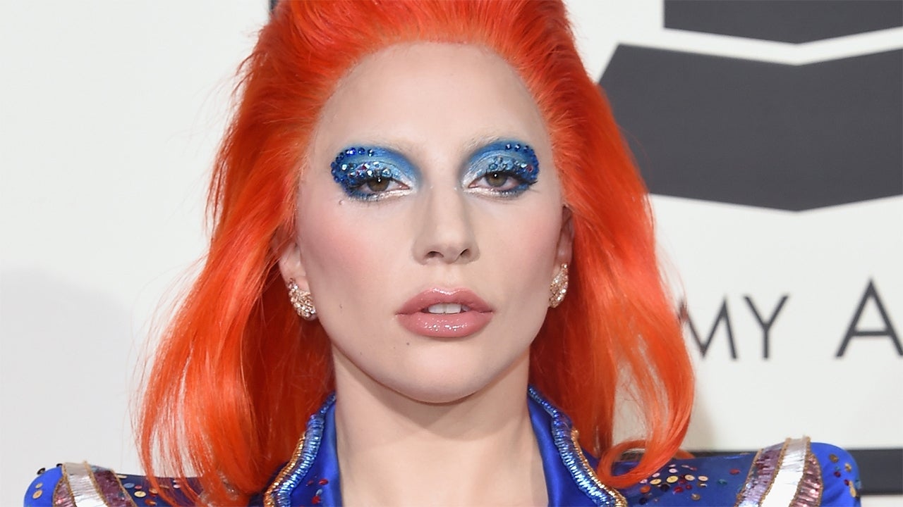 Lady Gaga's David Bowie Outfit at Grammys 2016