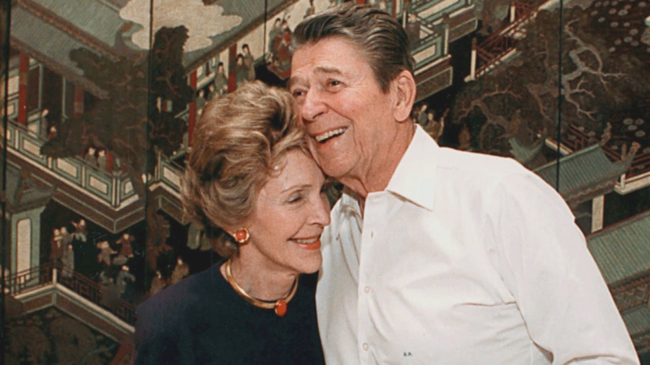 Flashback A Look Back At Ronald And Nancy Reagan S Love Story Entertainment Tonight