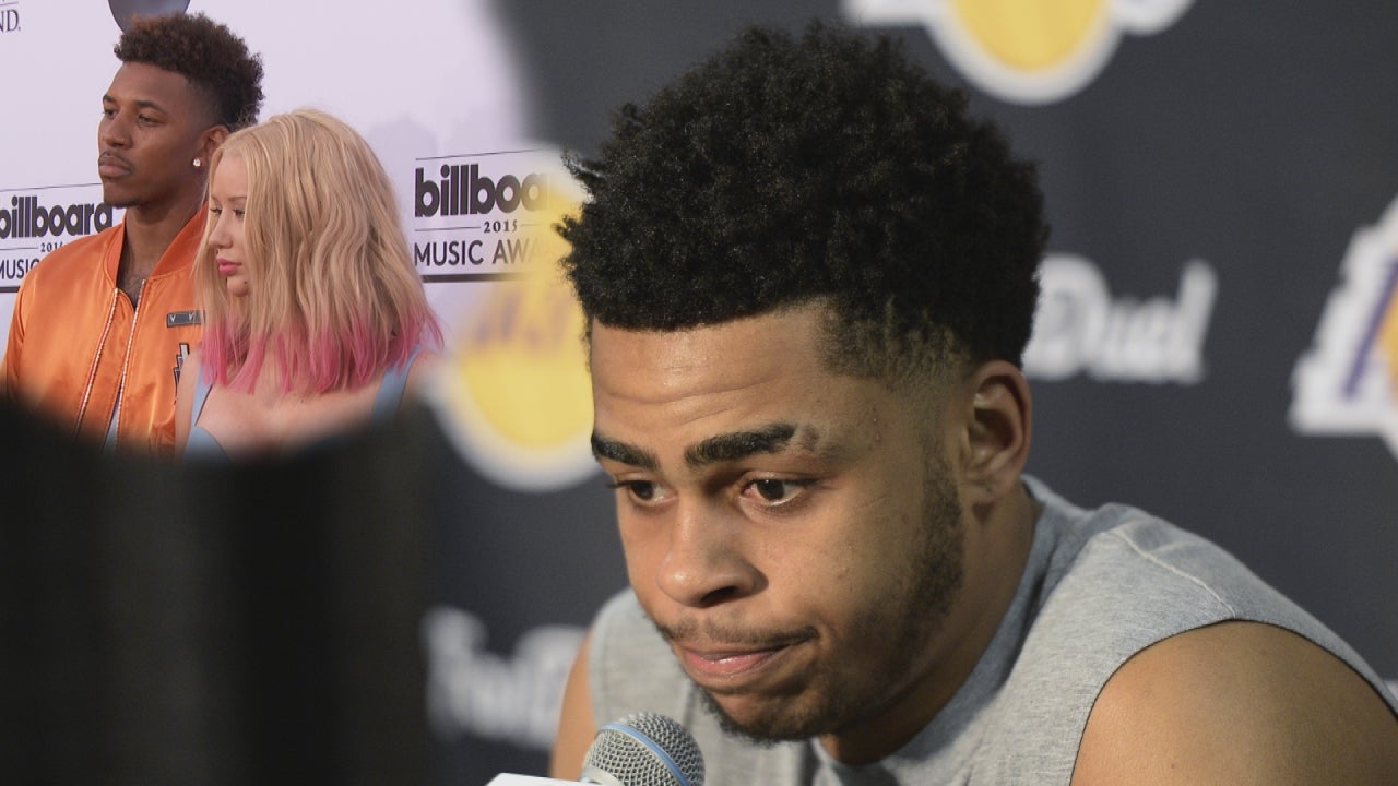D'Angelo Russell apologises for recording 'cheating' video of Iggy