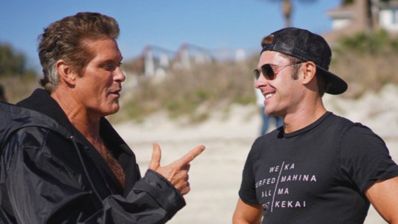 David Hasselhoff Returns To 'Baywatch,' Dwayne Johnson And Zac Efron ...