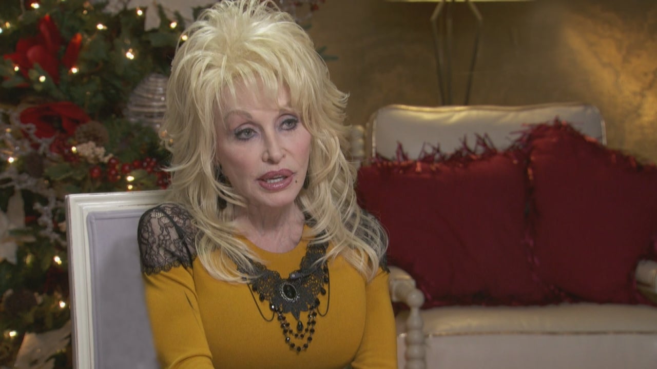 EXCLUSIVE Dolly Parton Relives Nearly Freezing to Death in 'Christmas
