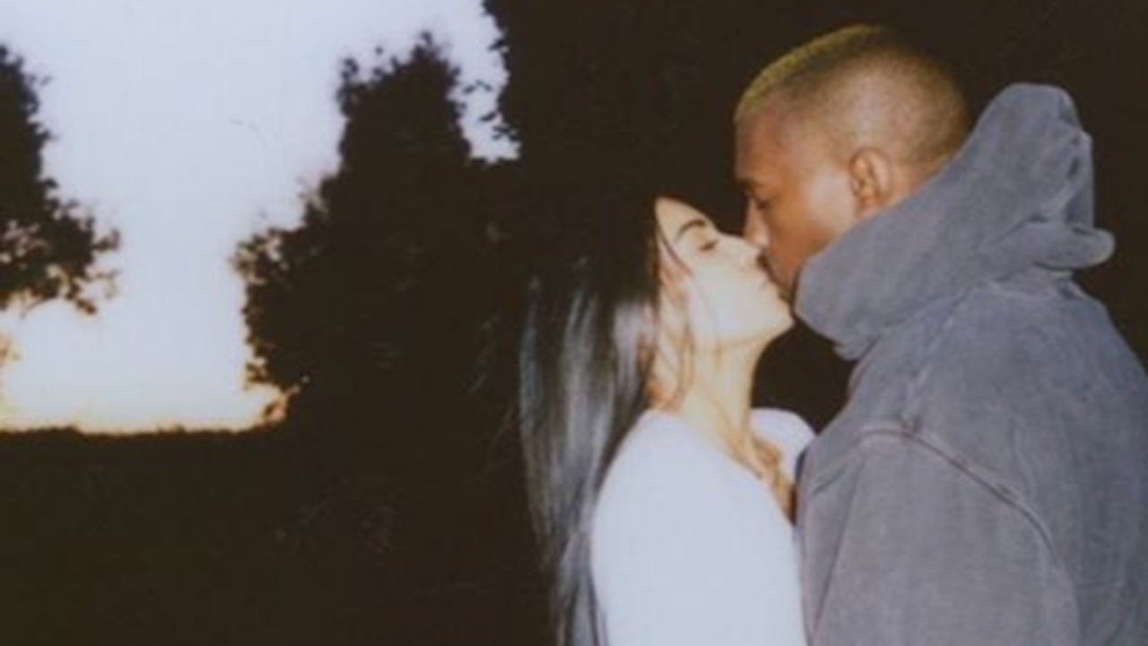 Kim Kardashian Kisses Kanye West In Romantic Valentines Day Pic See How Other Stars Are 2172