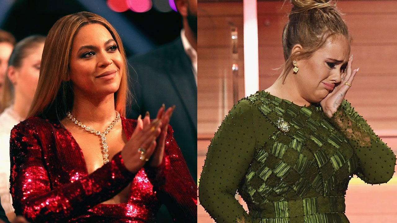 El mensaje de Adele a Beyoncé en los Grammy