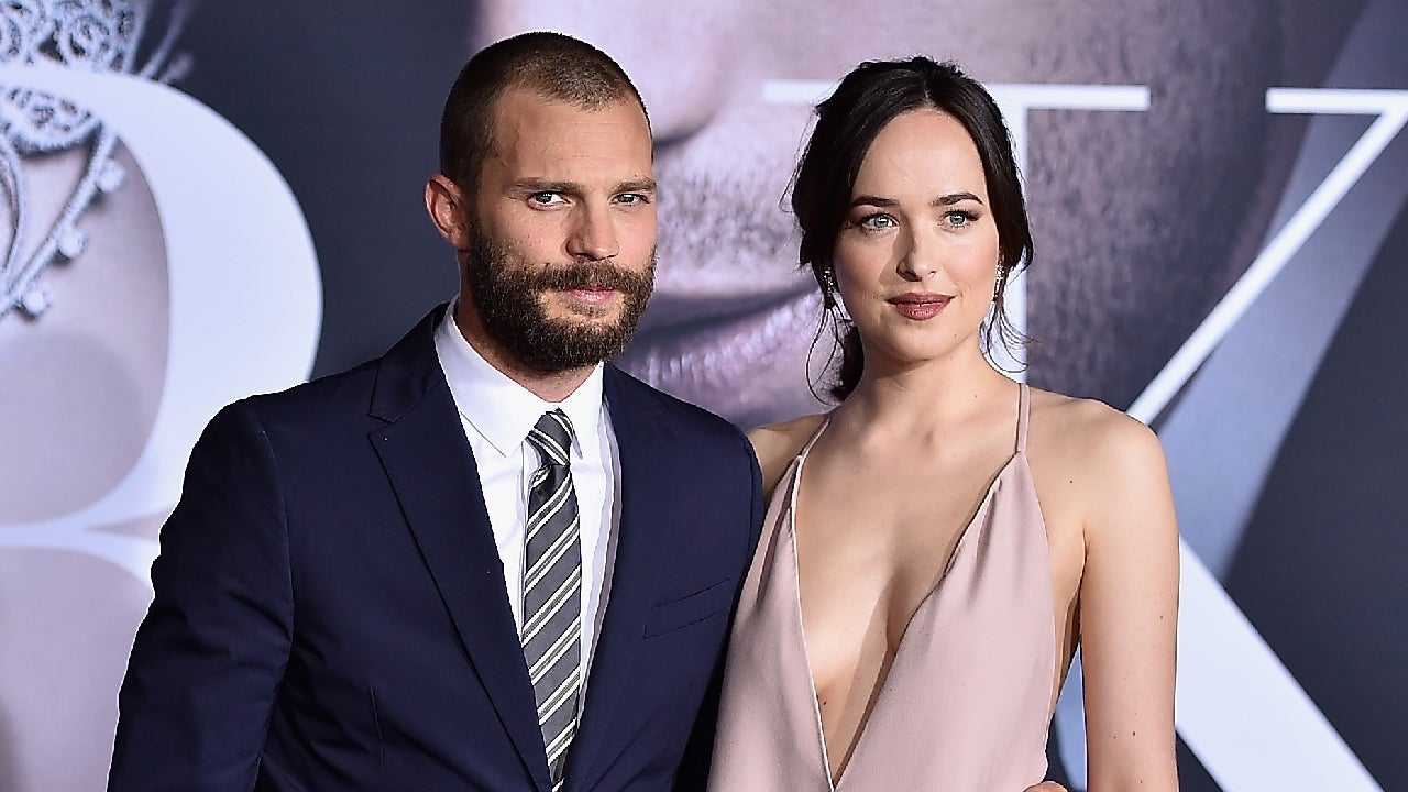 I brought my own suit: Dakota Johnson's 'Fifty Shades' Co-Star