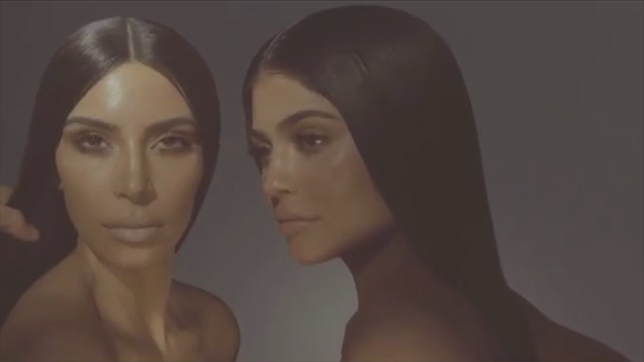Kim Kardashian And Kylie Jenner Tease Their Makeup Collaboration On Instagram Entertainment 