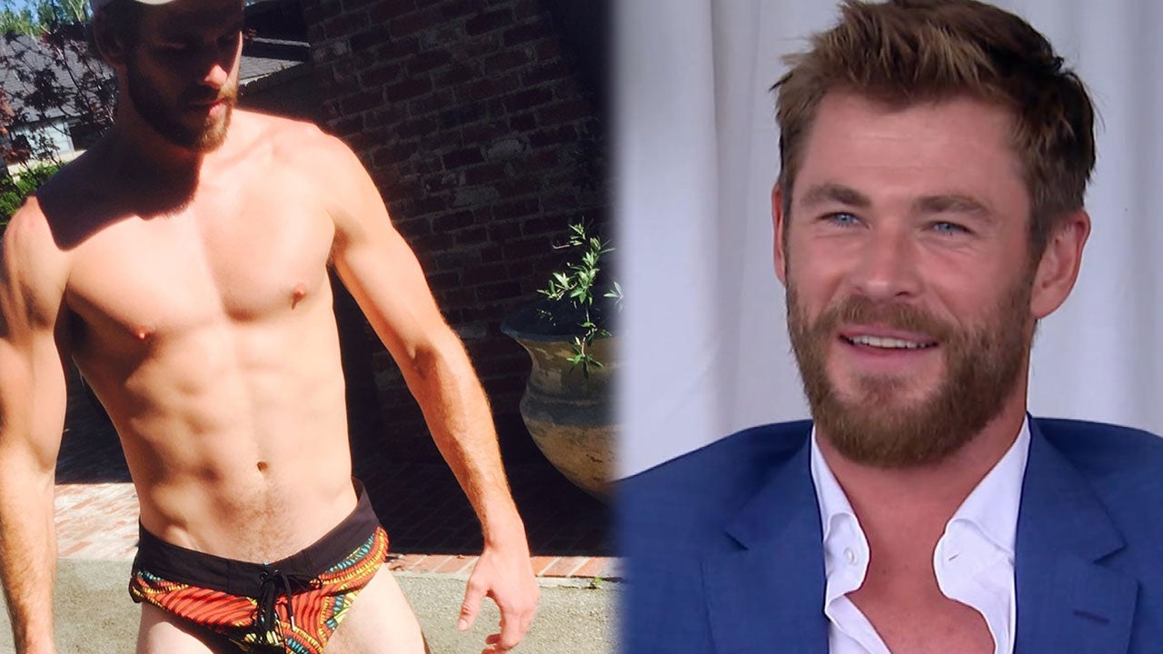 EXCLUSIVE: Chris Hemsworth on Brother Liam Modeling the Smallest Shorts