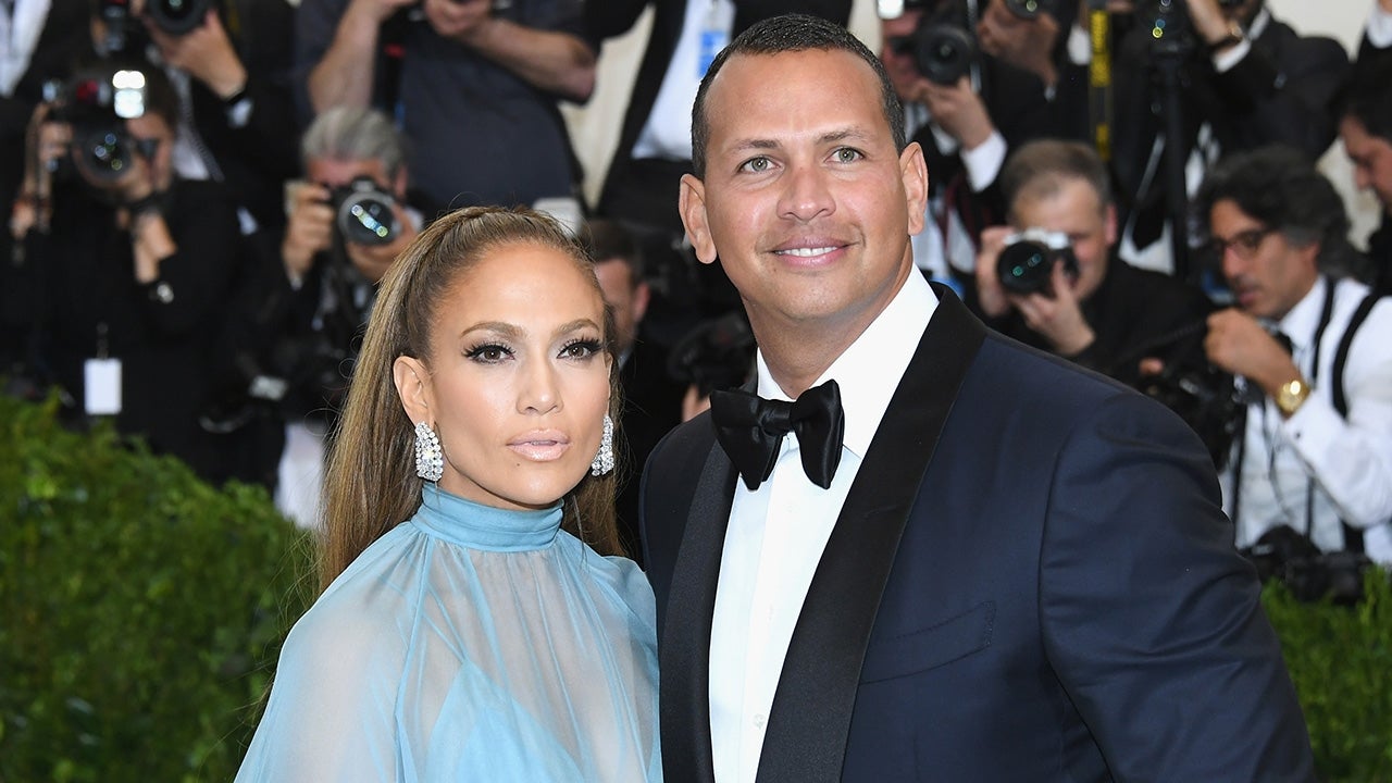 J.Lo & Alex Rodriguez Show PDA at Her Manager's Birthday Party