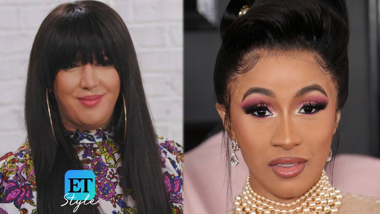 Cardi B GRAMMYs 2019 Makeup Tutorial | Entertainment Tonight