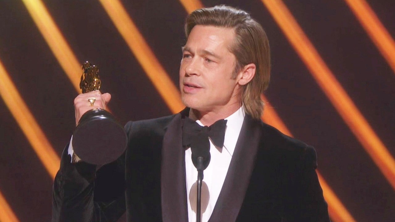 Brad Pitt's Awards Show Season Relive His Best Acceptance Speech One