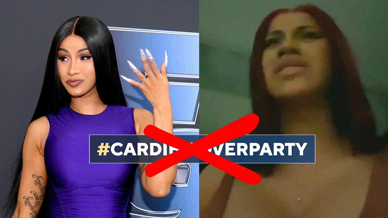 Cardi B Claps Back After Cardibisoverparty Starts Trending On Twitter Entertainment Tonight 