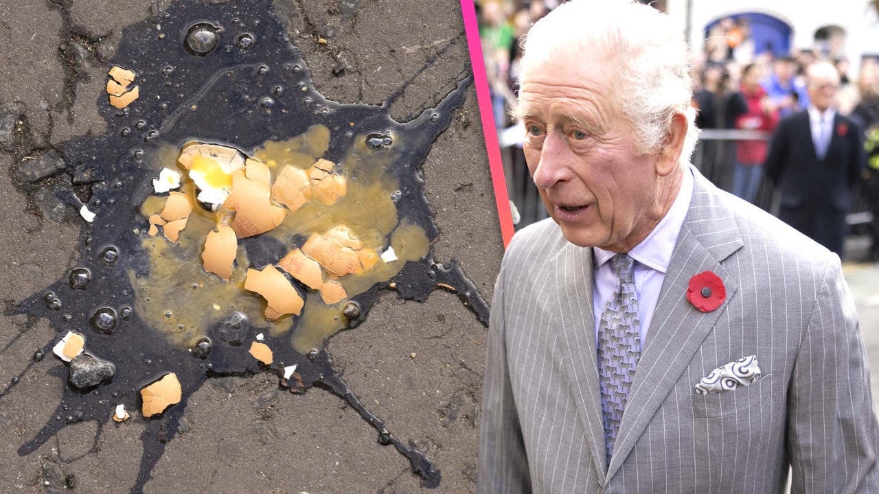 King Charles Iii Has Egg Thrown At Him Again Suspect Arrested Entertainment Tonight
