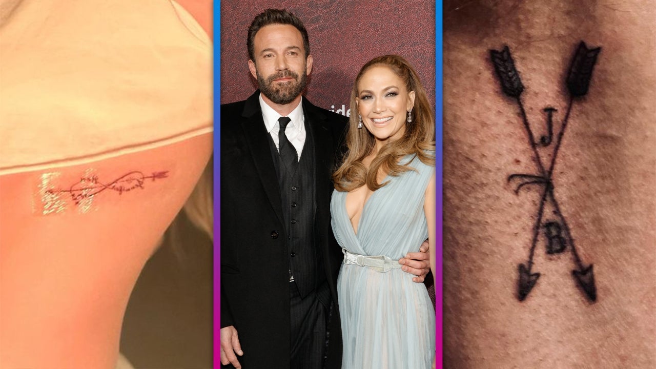 Jennifer Lopez and Ben Affleck get tattooed to cement their love  English  Movie News  Times of India