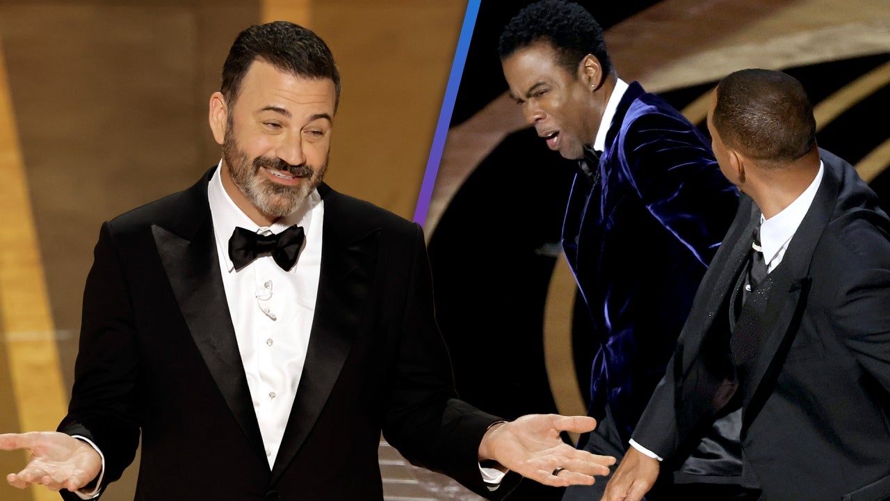 Jimmy Kimmel Mocks Will Smith Slap In 2023 Oscars Opening Monologue Entertainment Tonight 0017