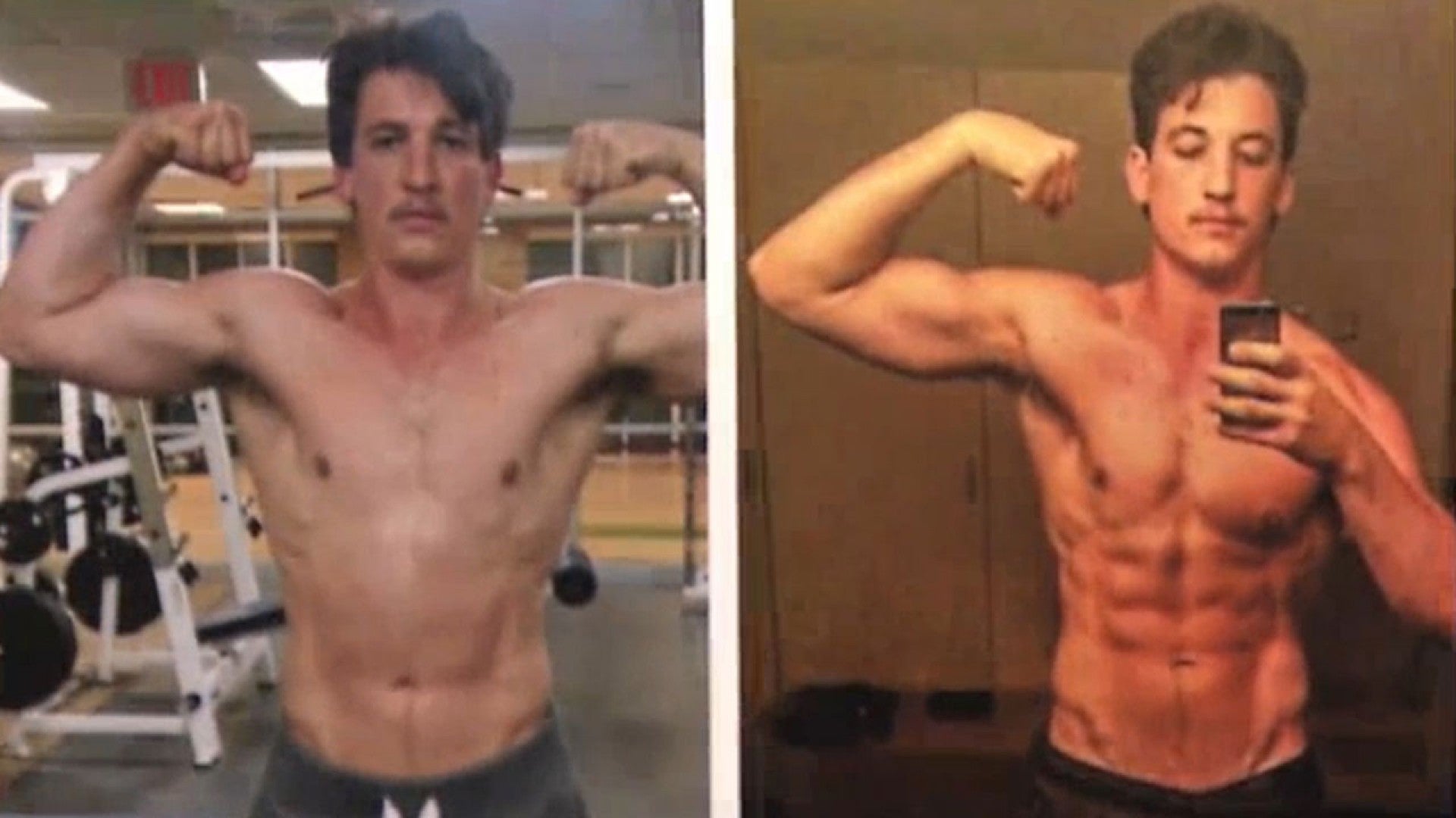 Miles Teller Debuts Sexy Shirtless Transformation For New Role Entertainment Tonight