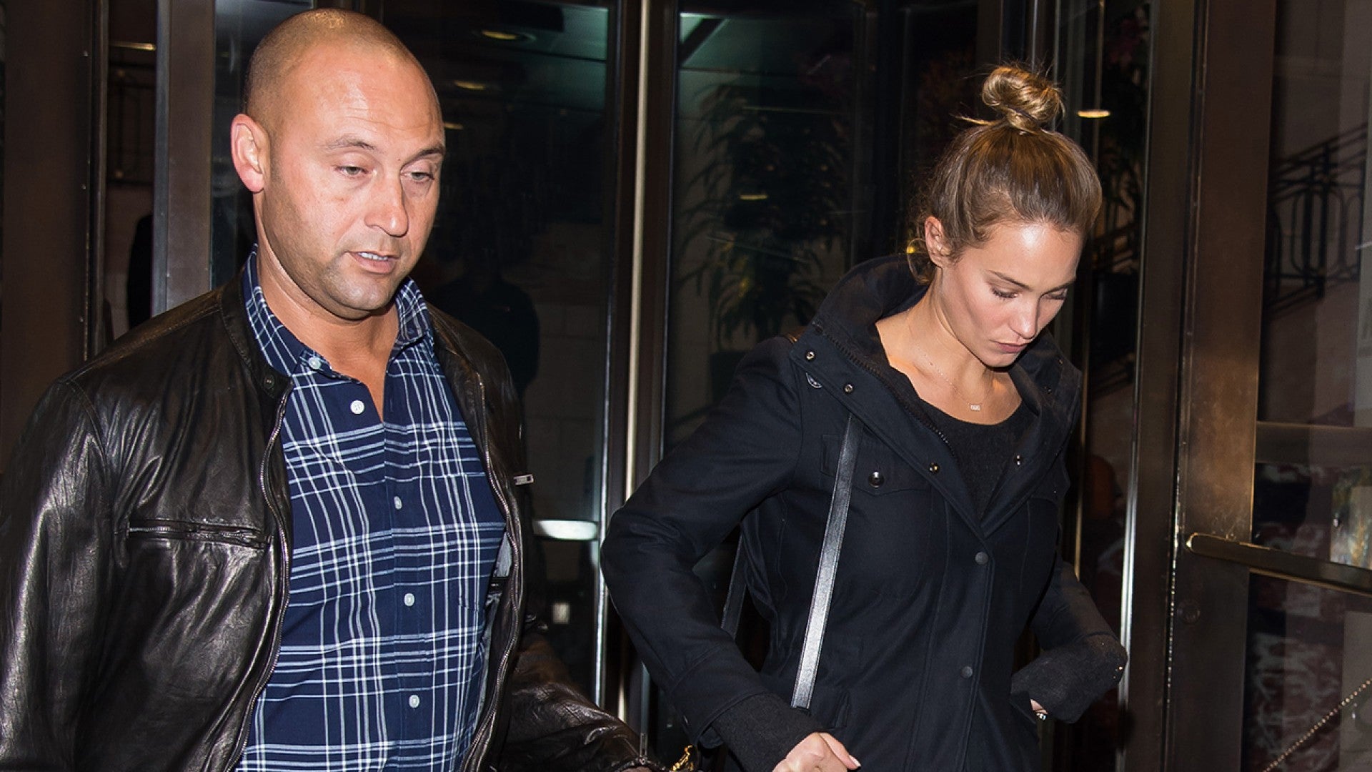 Derek Jeter and Hannah Davis take a stroll in New York City